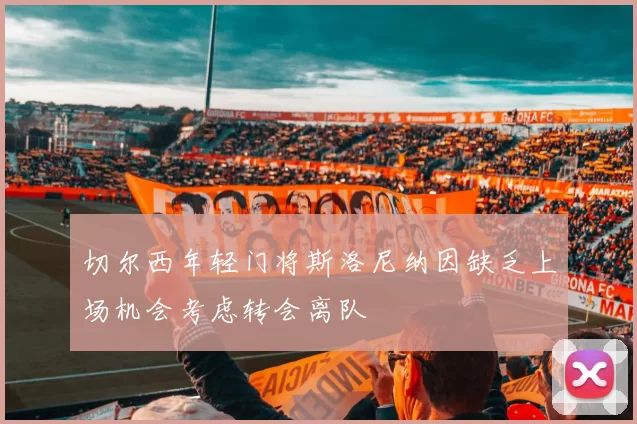 切尔西年轻门将斯洛尼纳因缺乏上场机会考虑转会离队